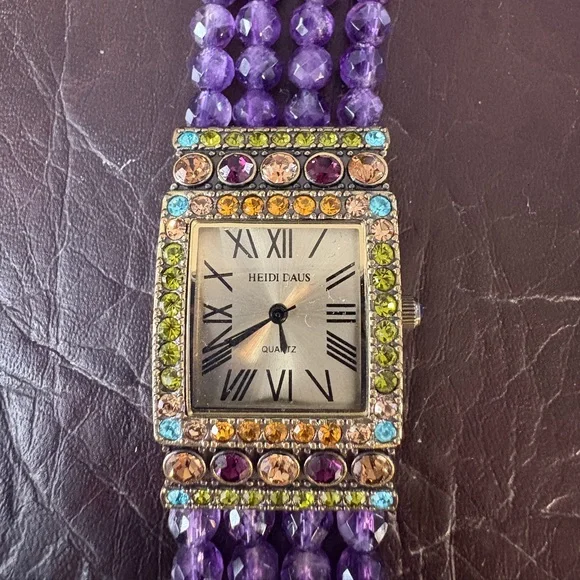 Heidi Daus Beaded Watch s-l400.jpg main image 2